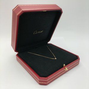 CARTIER D'AMOUR NECKLACE Diamond 18K Rose Gold